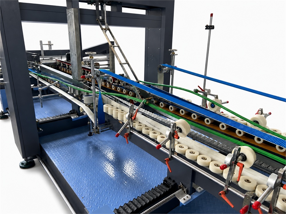 BONXI Automatic Folder Gluer Stitcher Gluing Unit