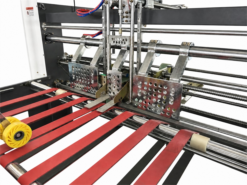 BONXI Automatic Folder Gluer Stitcher Correction Unit