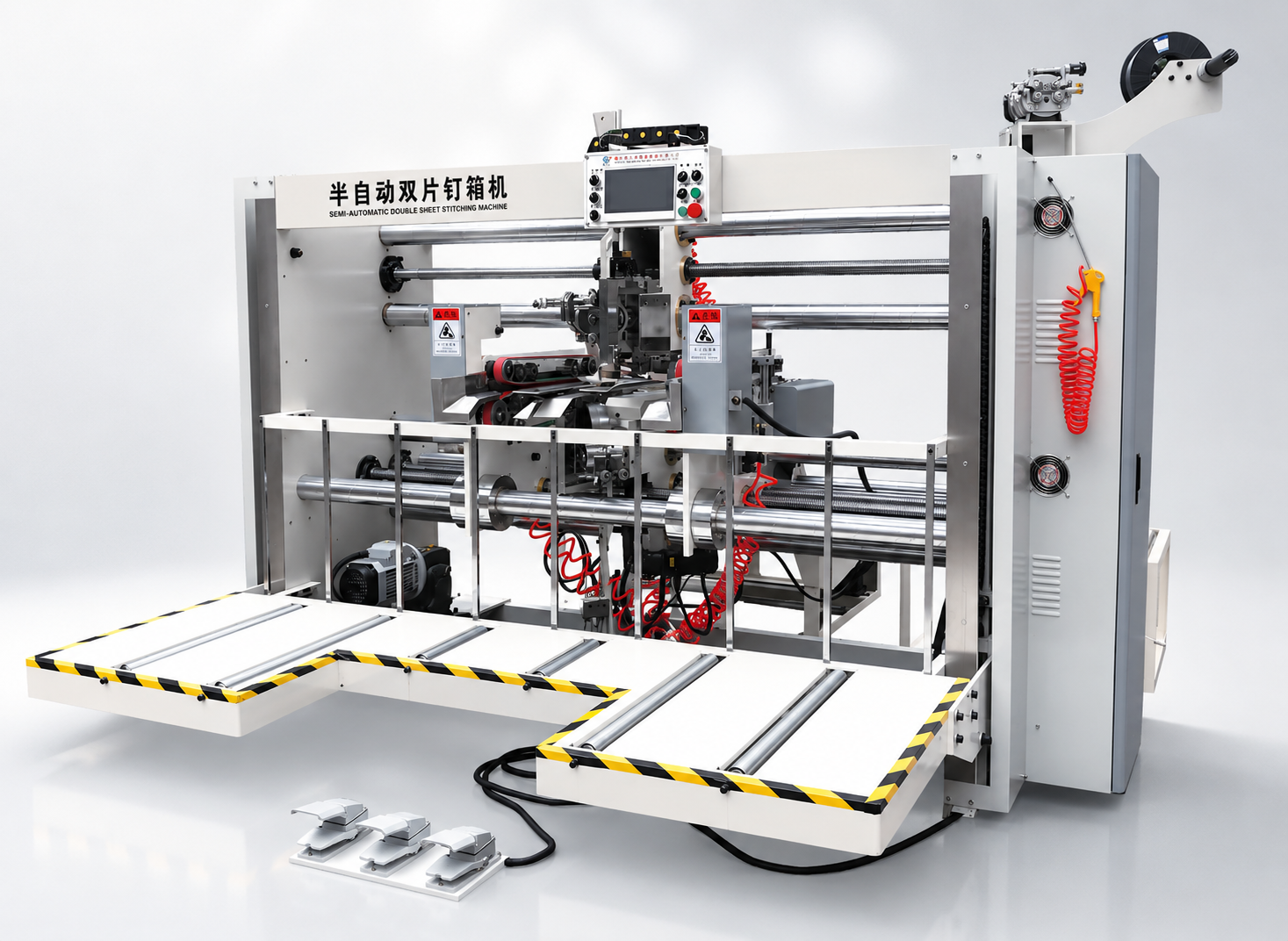 BONXI two-piece carton stitching machine