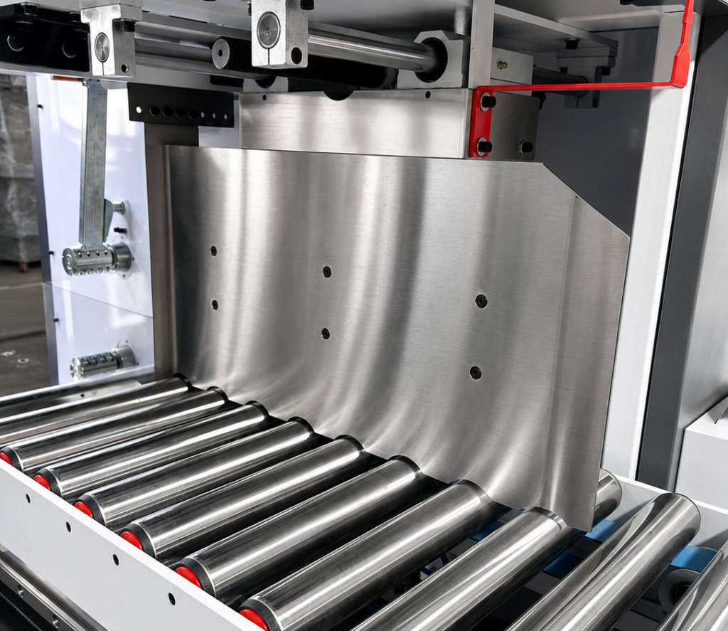 Automatic carton alignment unit for strapping machine