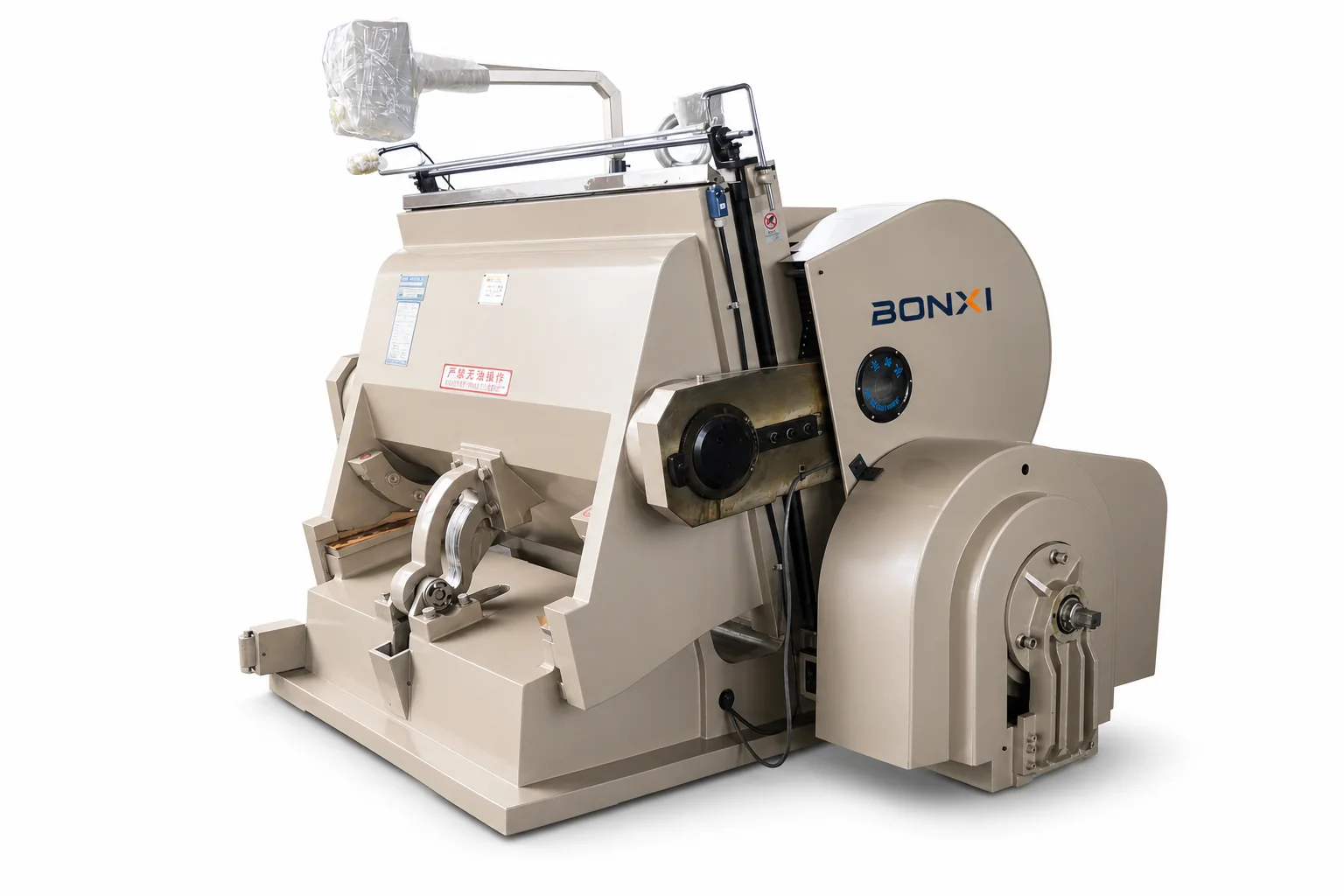 BONXI heavy-duty platen die cutting and creasing unit