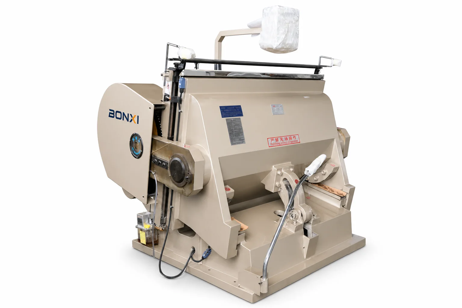 BONXI robotic arm automatic die cutting machine delivery and stacking system