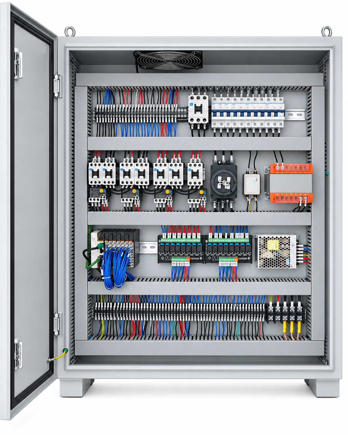 ZHM-1520QE electrical control cabinet internal layout