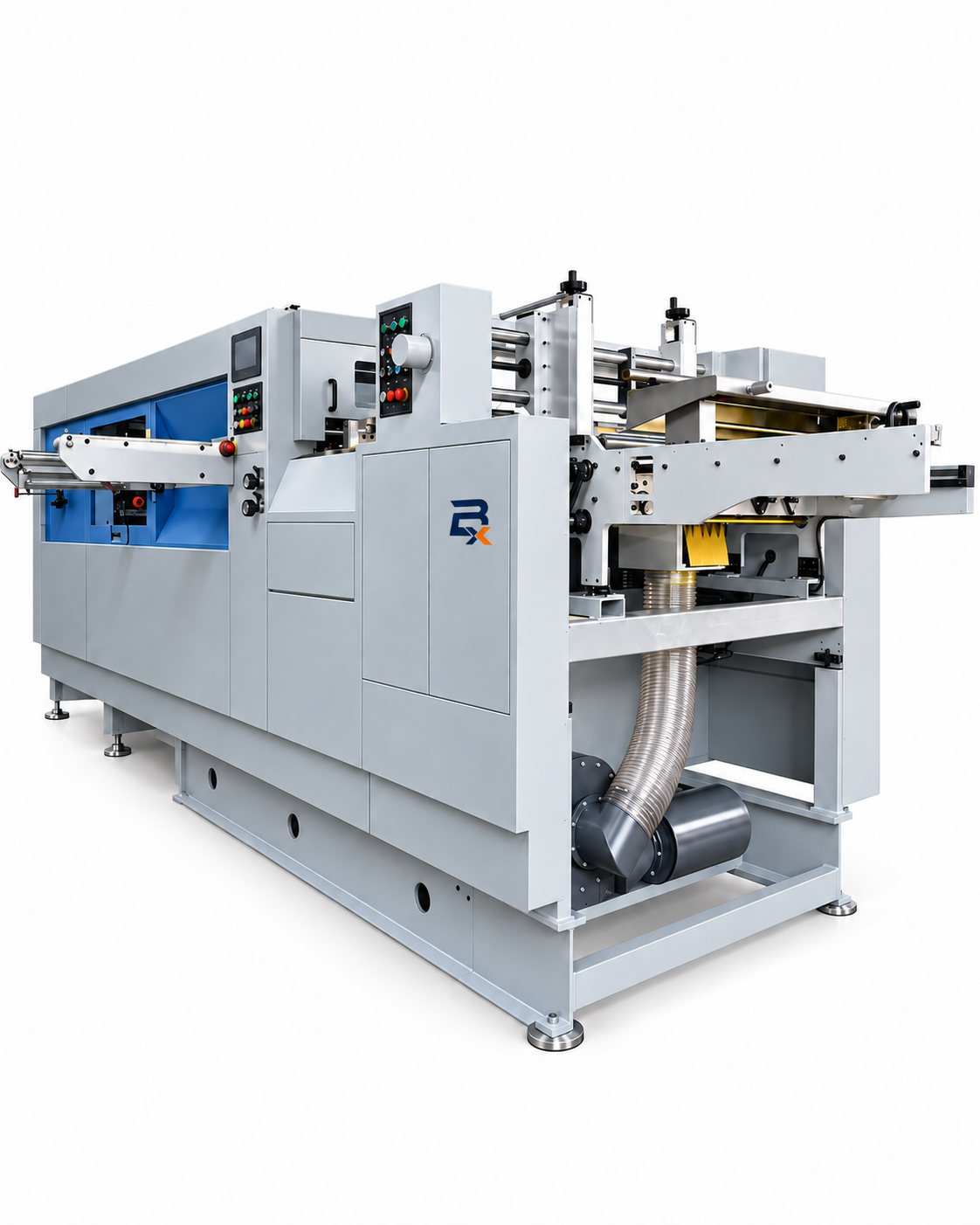 BONXI ZHM-1520QE feeding-side machine view